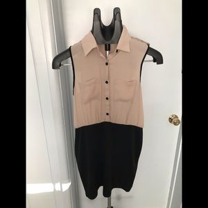 Forever 21 Two-tone Cocktail Mini dress